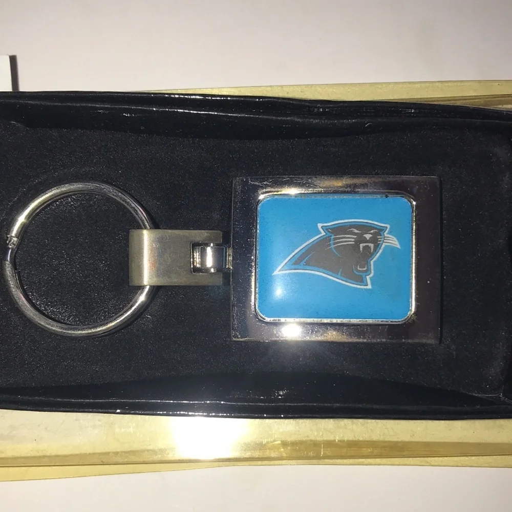 NIP NFL Unisex Panthers Key Ring